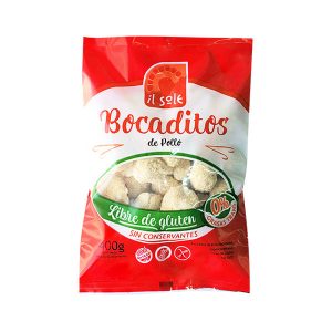 Bocaditos de Pollo sin gluten - sin TACC - IL SOLE