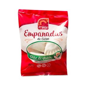 Empanadas de carne sin TACC sin gluten aptas celíacos Il Sole