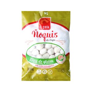 Ñoquis sin TACC sin gluten apto celíacos